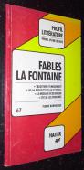 Fables. La fontaine. Analyse critique