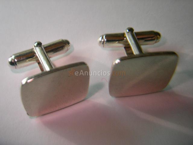 Gemelos personalizados en oro ó plata