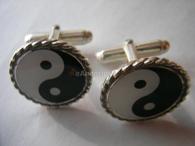 Gemelos personalizados en oro ó plata