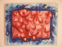 Pintura al óleo sin marco (senos)