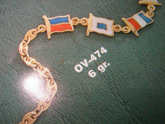 BANDERAS en oro y plata