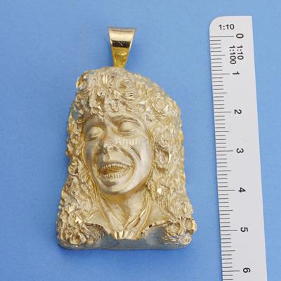 COLGANTES CAMARON en oro y plata