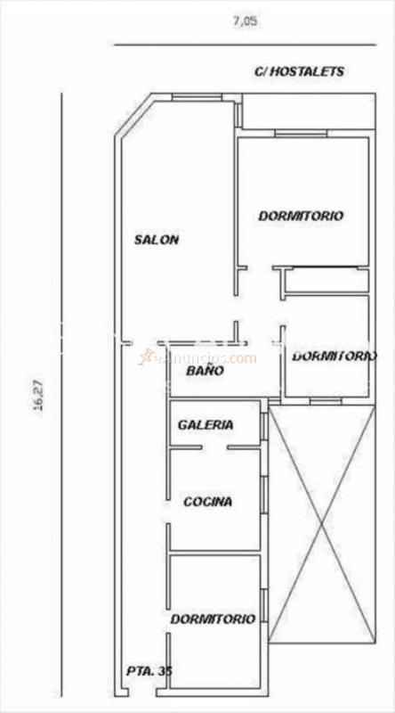 Apartamento en venta en  HOSTALETS, Zona Alta, Puol