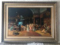 cuadro reproducción La vicaría de Varona