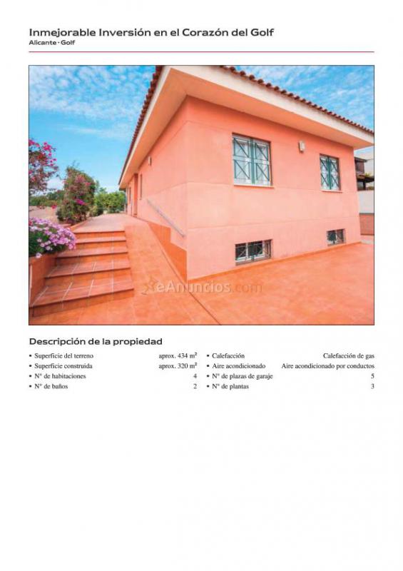 Chalet de lujo en campo de golf playa san juan