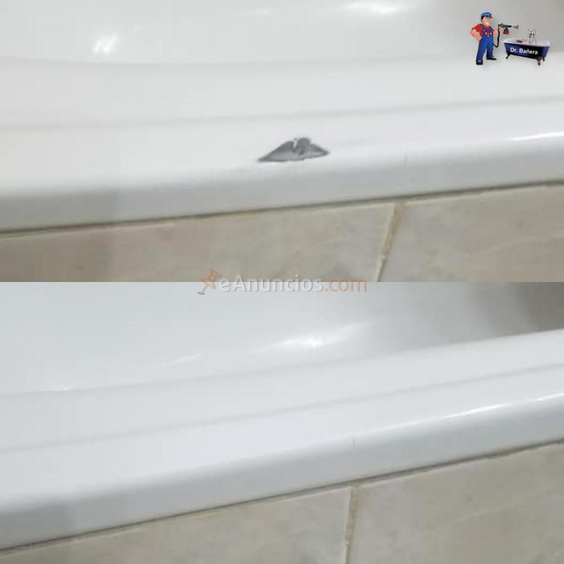 reparación y esmaltado de bañeras con el Doctor Bañera