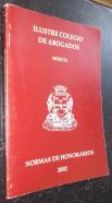 Normas orientadoras de honorarios profesionales 2002