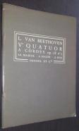Ve quatuor a cordes op. 18 n 5: La majeur. A major. A dur
