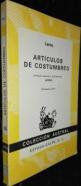 Artículo de Costumbres