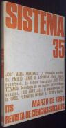 Sistema. Revista de Ciencias Sociales. Marzo de 1980. N 35