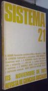 Sistema. Revista de Ciencias Sociales. Noviembre de 1977. N 21