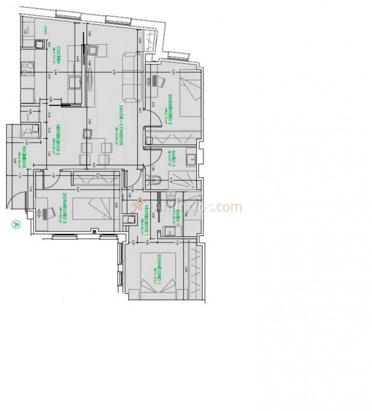 Apartamento en venta en Calle Miranda, Burgos, Zona sur - B Cortes, Burgos