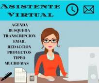 Asistente administrativo(a) virtual medio tiempo