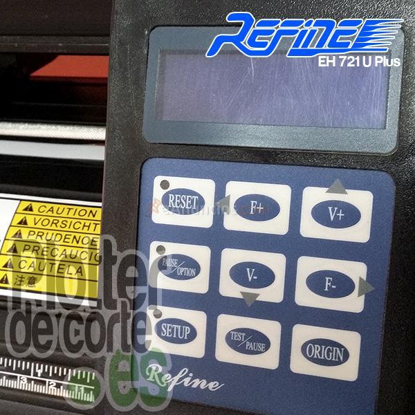Plotter de corte Refine EH721Plus con curso GRATIS y so