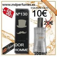 Perfume Hombre Equivalente N130 Dor Homme 100ml Alta G