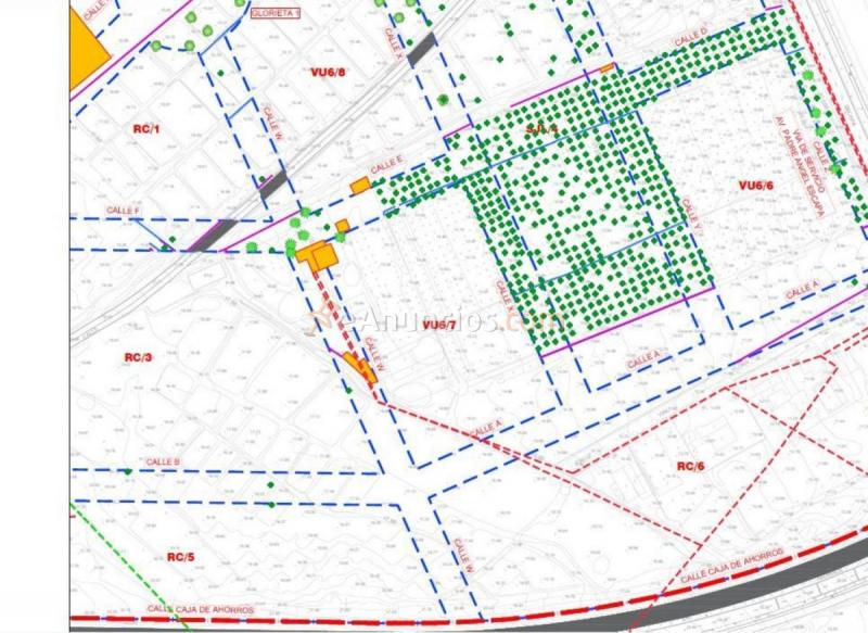 Parcela Rustica en venta en Calle Vial Flora de España, Parque Avenidas-Vistahermosa, Alicante  Alacant