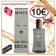 Perfumes Equivalente mujer n472  Mas Jakos Deca 100ml