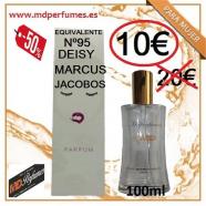 Perfume Equivalente Mujer N 459 Fría Agua david 100m