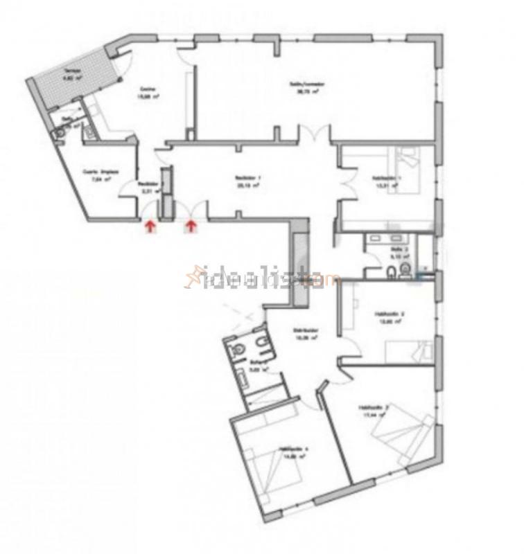 Apartamento en venta en Via Augusta, Sarri-Sant Gervasi, Barcelona