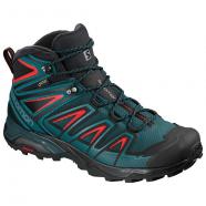Salomon X Ultra 3 Mid GTX reflecting ponddeep lagoonhigh risk red