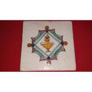 AZULEJO CATALAN DE LA LINTERNA PRINCIPIOS SIGLO XIX