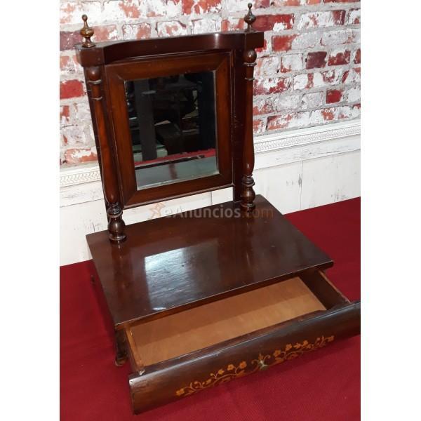 MUEBLE PEINADOR ISABELINO DE CAOBA SIGLO XIX