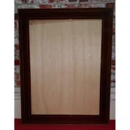 MARCO ISABELINO DE CAOBA  SIGLO XIX