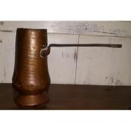 ANTIGUA CHOCOLATERA DE COBRE SIGLO XIX