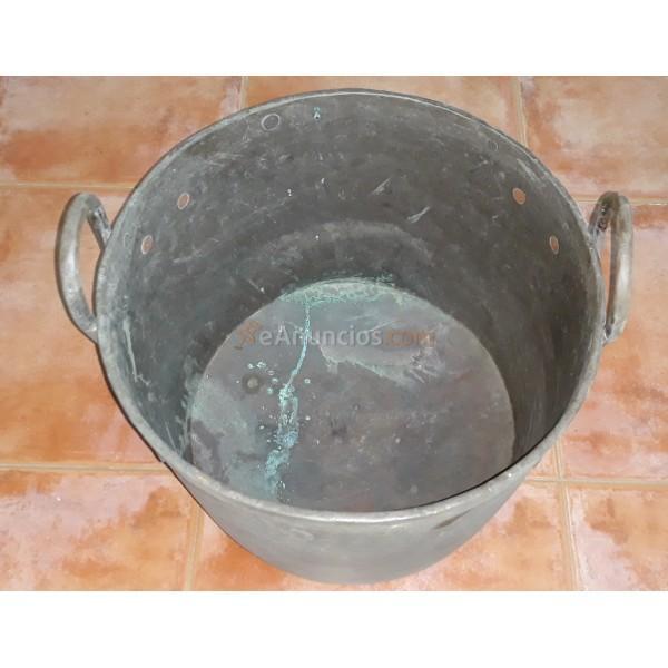 OLLA DE COBRE SIGLO XIX