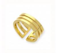 Sortija plata oro Byron