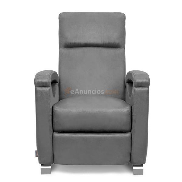 Sillón relax masaje Osaka Gris función calor