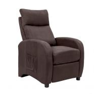 Sillón relax masaje Nairobi función calor marrón