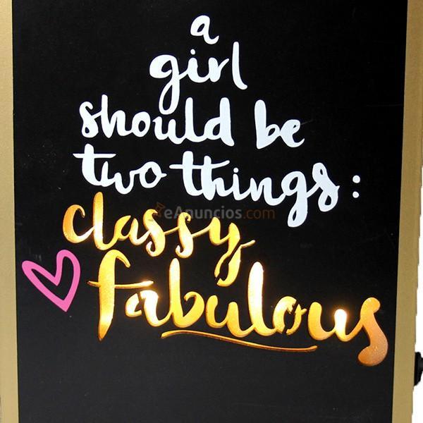 Cuadro luz LED IC-Z8616 20x30x3