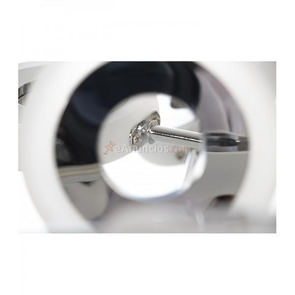 Plafón Star 5 luces LED cromo