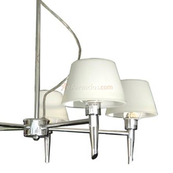 Lámpara colgante Odissey cristal 5 luces