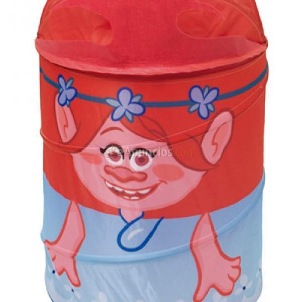 Trolls Cesto de juguetes plegable 40 x 70