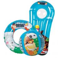 Set hinchables Stone Skunk con flotador, pelota y colchoneta