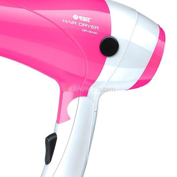 Secador de viaje Orbit OR-4040 brazo plegable rosa