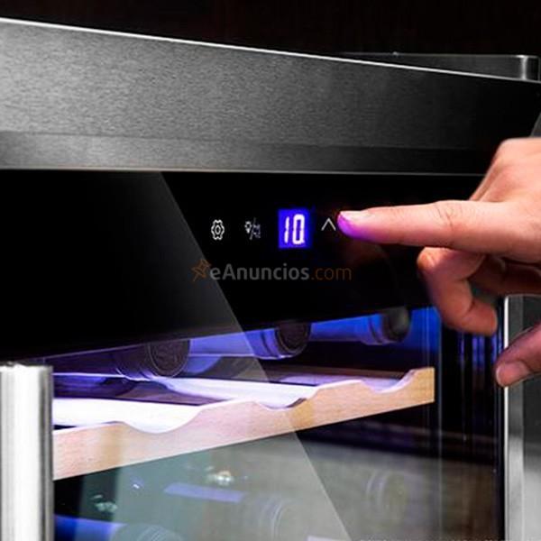 Vinoteca Cecotec Grand Sommelier 1600 SilenceWood 16 botellas