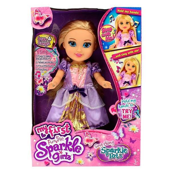Muñeca Canta Conmigo Sparkle Girlz 33 cm