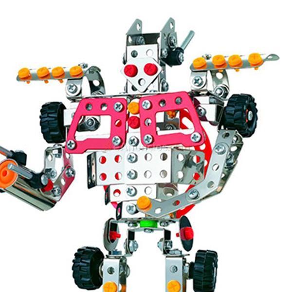 Juego de construcción Robot 317 piezas +8