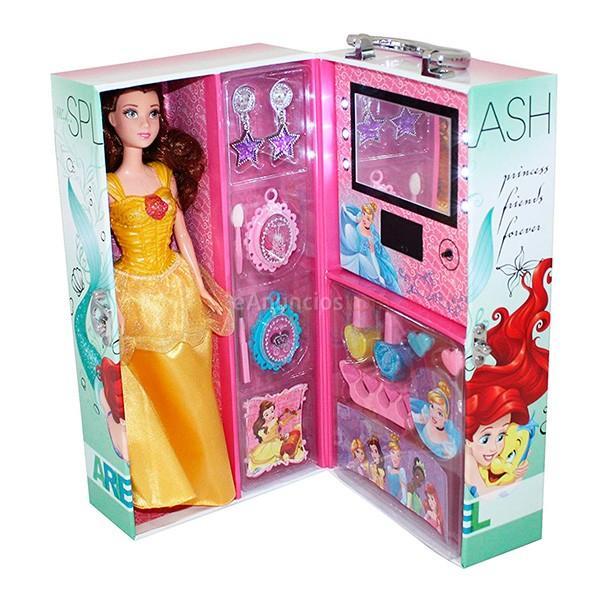 Armario de belleza Princesas Disney espejo con luz + 3 años