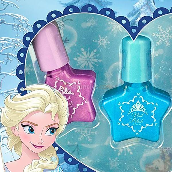 Frozen esmalte de uñas 3 unid Disney + 3 años