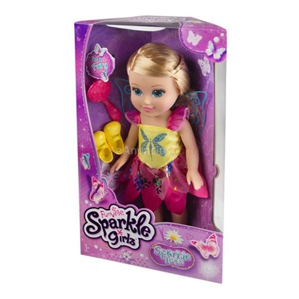 Muñeca Sparkle Girlz hada Colorbaby 33 cm + 3 años