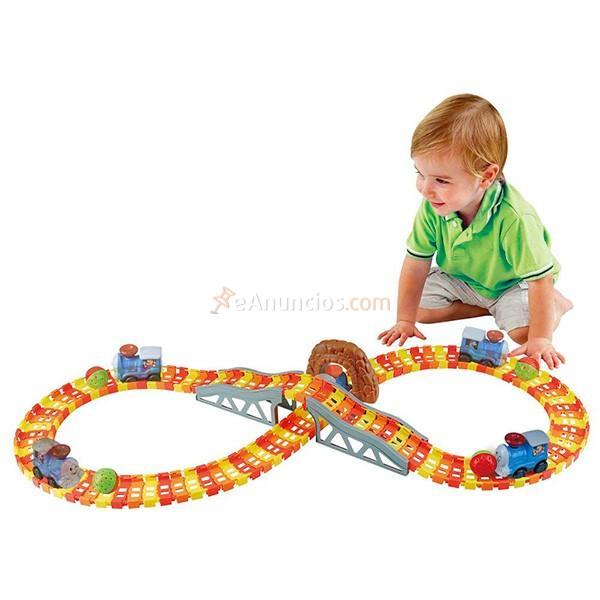 Tren eléctrico con vías Playgo +3 años