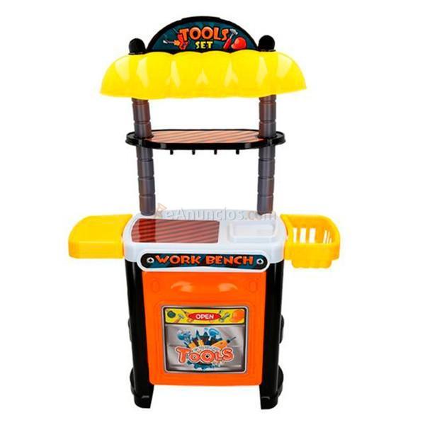Banco de trabajo CB Toys con accesorios + 3 años