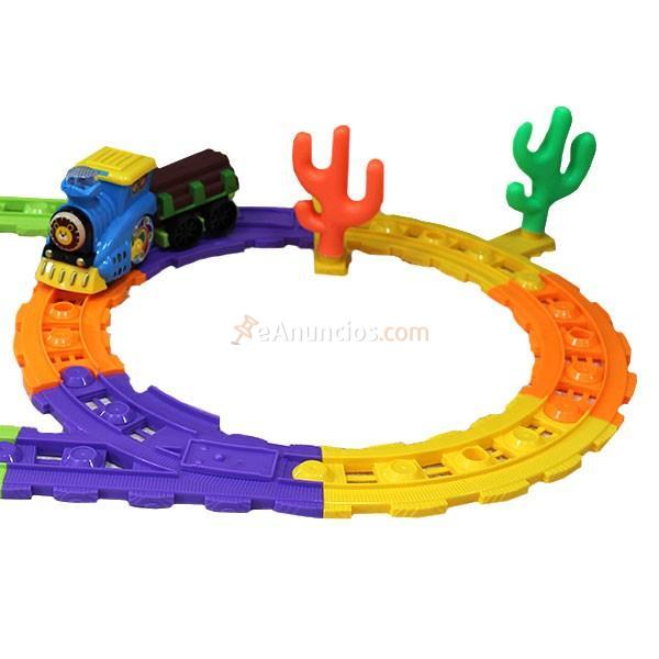 Tren eléctrico CB Toys con luz y sonido + 3 años