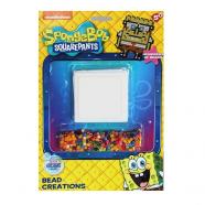 Manualidades con cuentas Bob Esponja colores variados