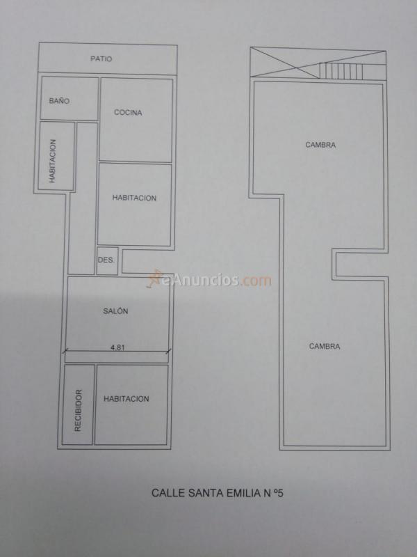 Casa en venta en  Santa Emilia, Requena