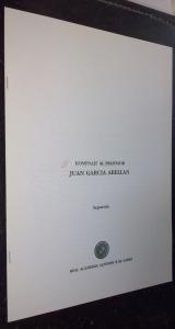 Homenaje al profesor Juan García Abellán. Aquella Murcia de la Capa. Separata